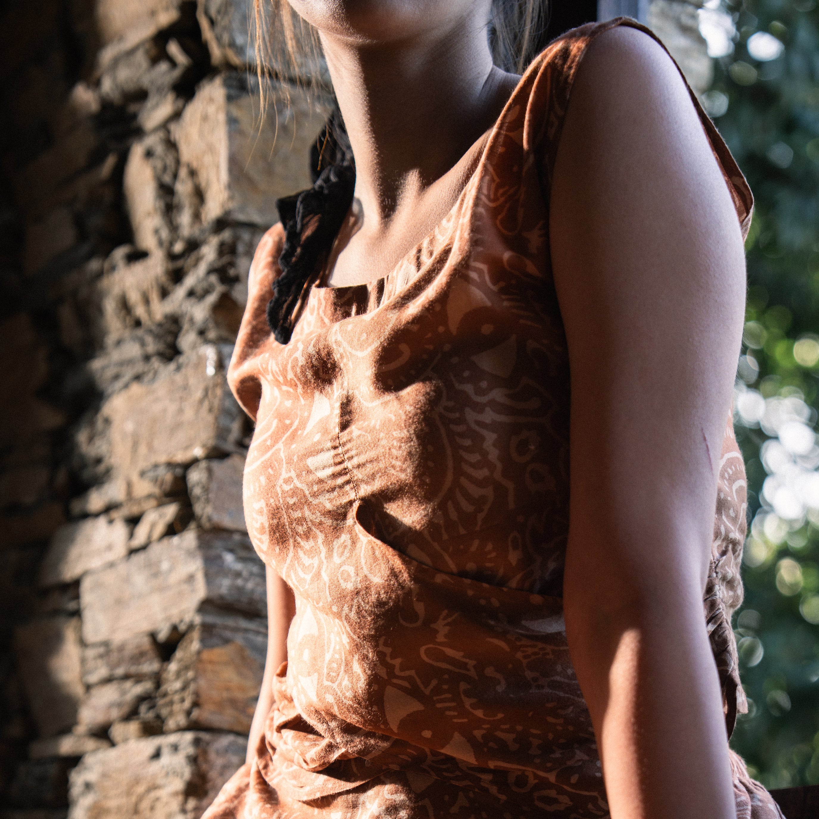 Cutch Camouflaged Eye Top