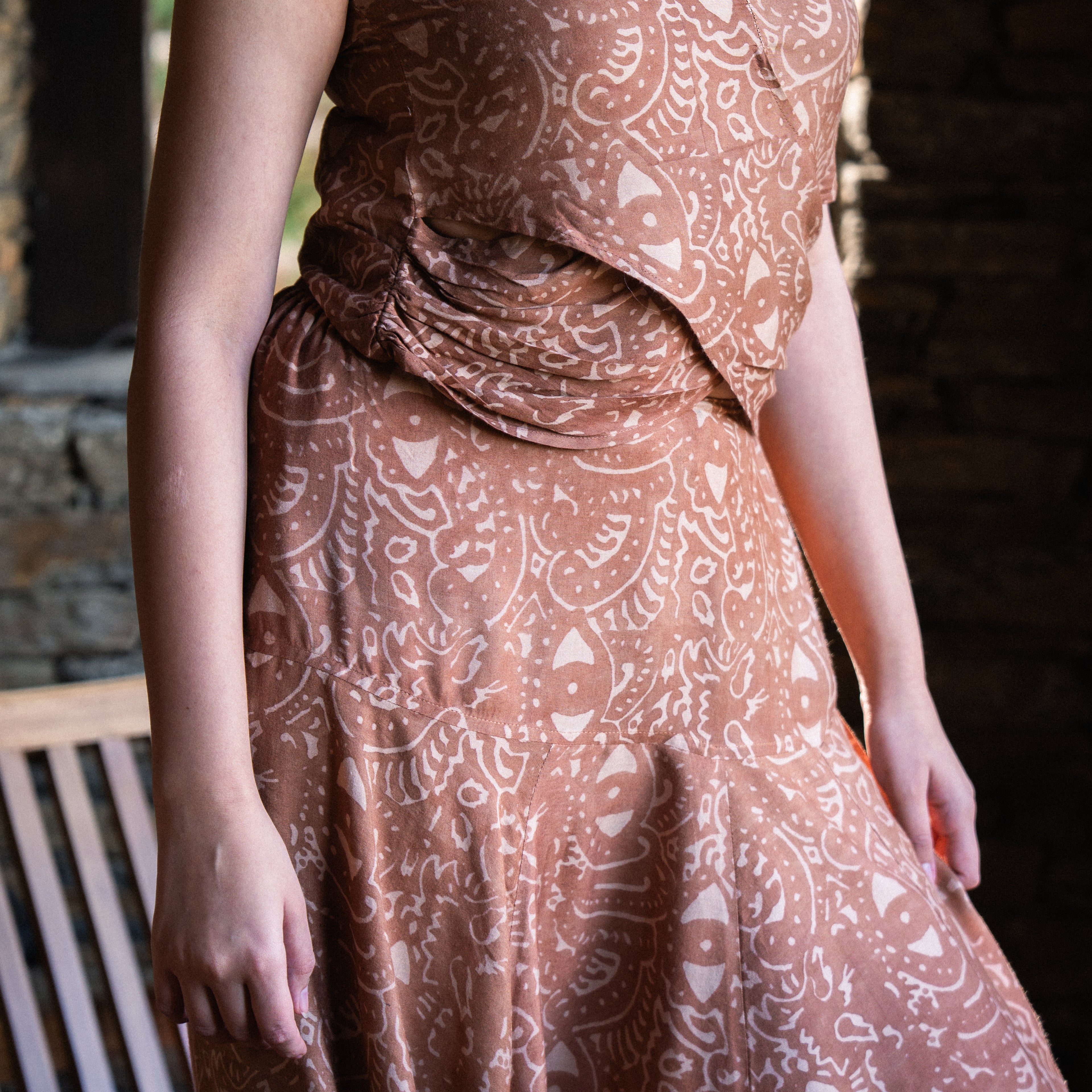 Cutch Camouflaged Eye Coord Set