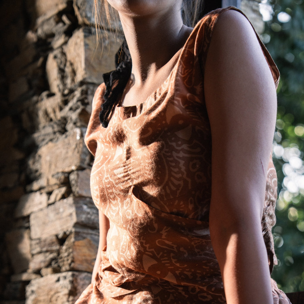 Cutch Camouflaged Eye Top - Vinyasa