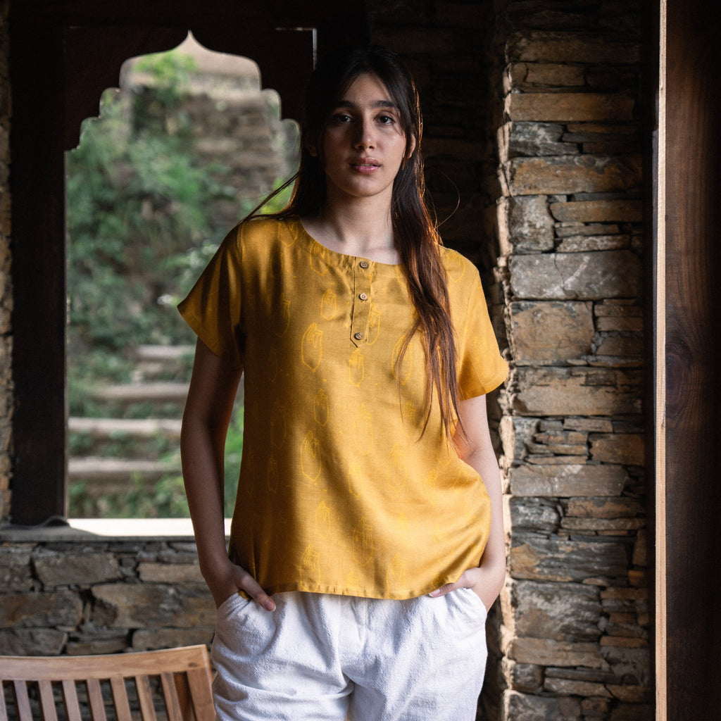 Marigold Mudra Top - Vinyasa